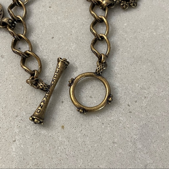 Vintage Lucky Brand Boho charm bracelet - Picture 3 of 4
